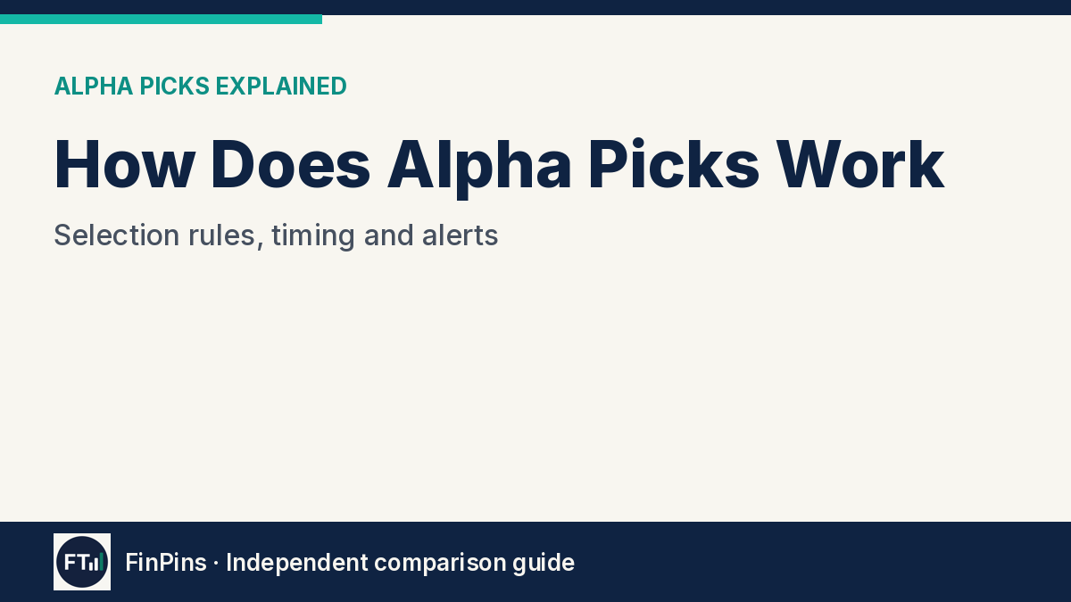 How Does Alpha Picks Work
