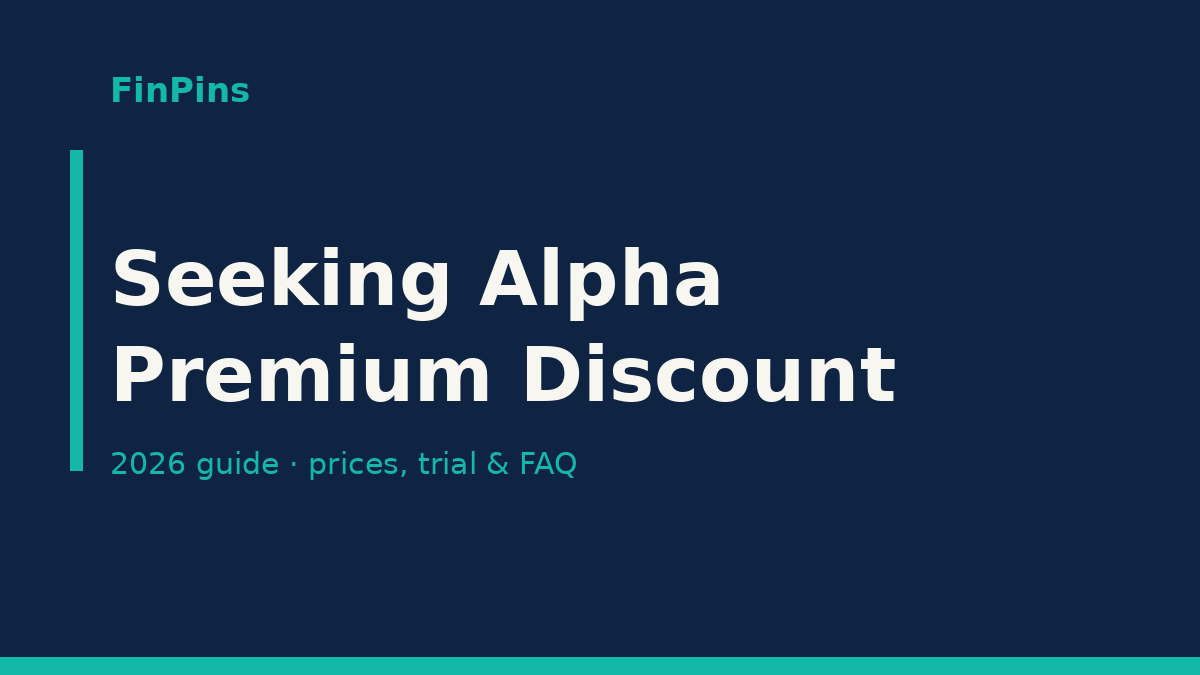 Seeking Alpha Premium Discount