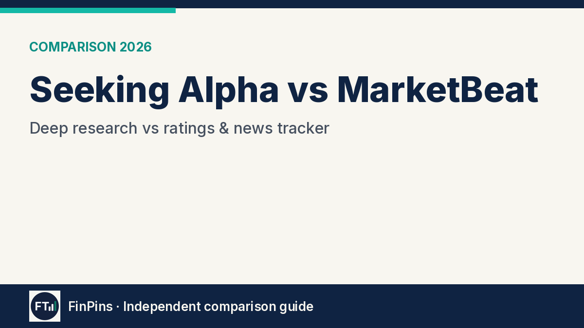 Seeking Alpha vs MarketBeat